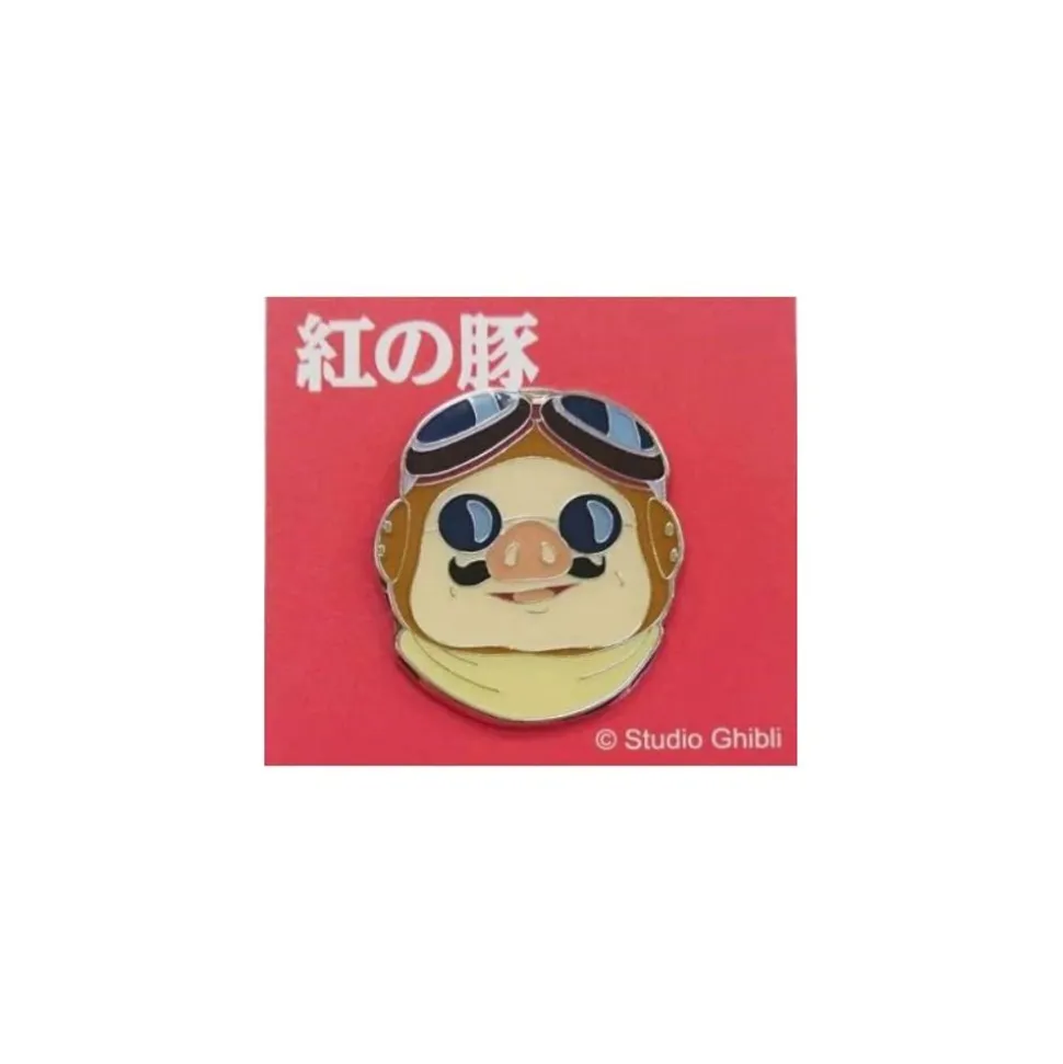 Pins Marco Close-Up Image - Porco Rosso