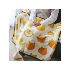 Plaid Catbus Silhouette 70X100 Cm - My Neighbor Totoro