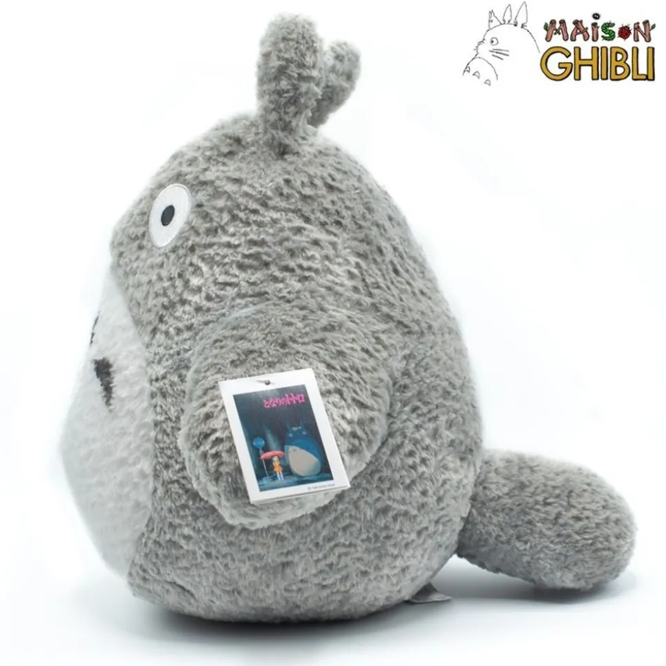 Plush Totoro Grey Fluffy Big - My Neighbor Totoro