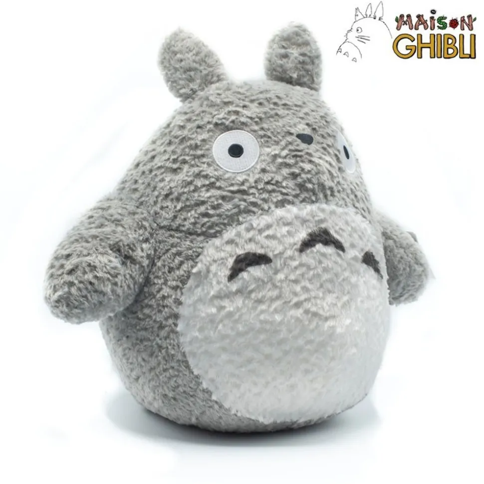 Plush Totoro Grey Fluffy Big - My Neighbor Totoro