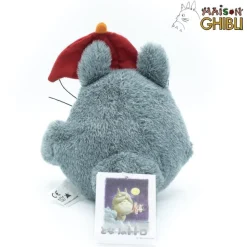 Plush Totoro With Red Umbrella - My Neighbor Totoro