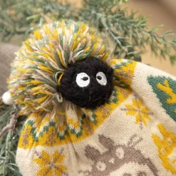 Pom Pom Beanie Totoro & Soot Sprites - My Neighbor Totoro