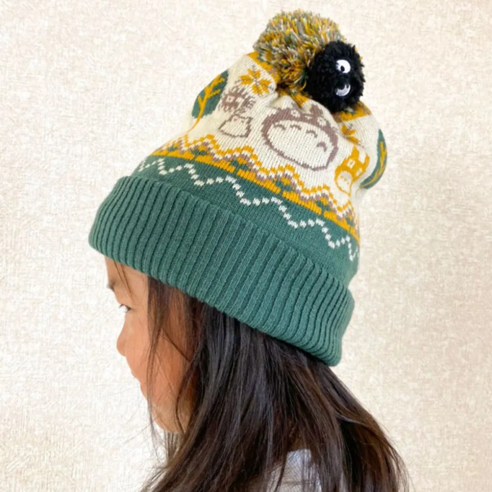 Pom Pom Beanie Totoro & Soot Sprites - My Neighbor Totoro