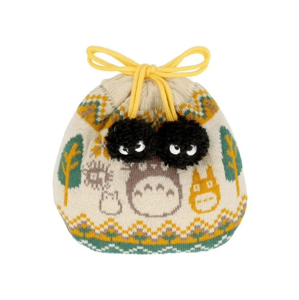 Pom Pom Series Knit Cloth Bag Hide-And-Seek - My Neighbor Totoro