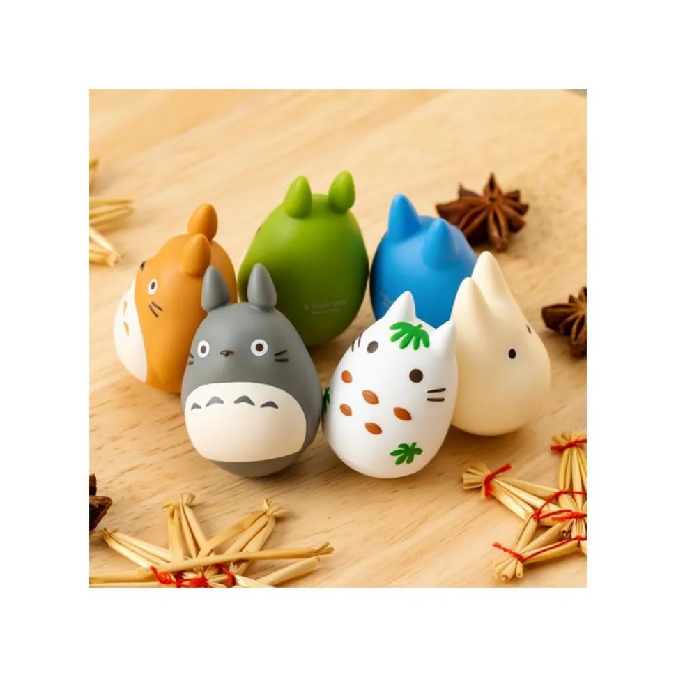Pose Collection Assort. Of 6 Roly-Poly Figurines - My Neighbor Totoro
