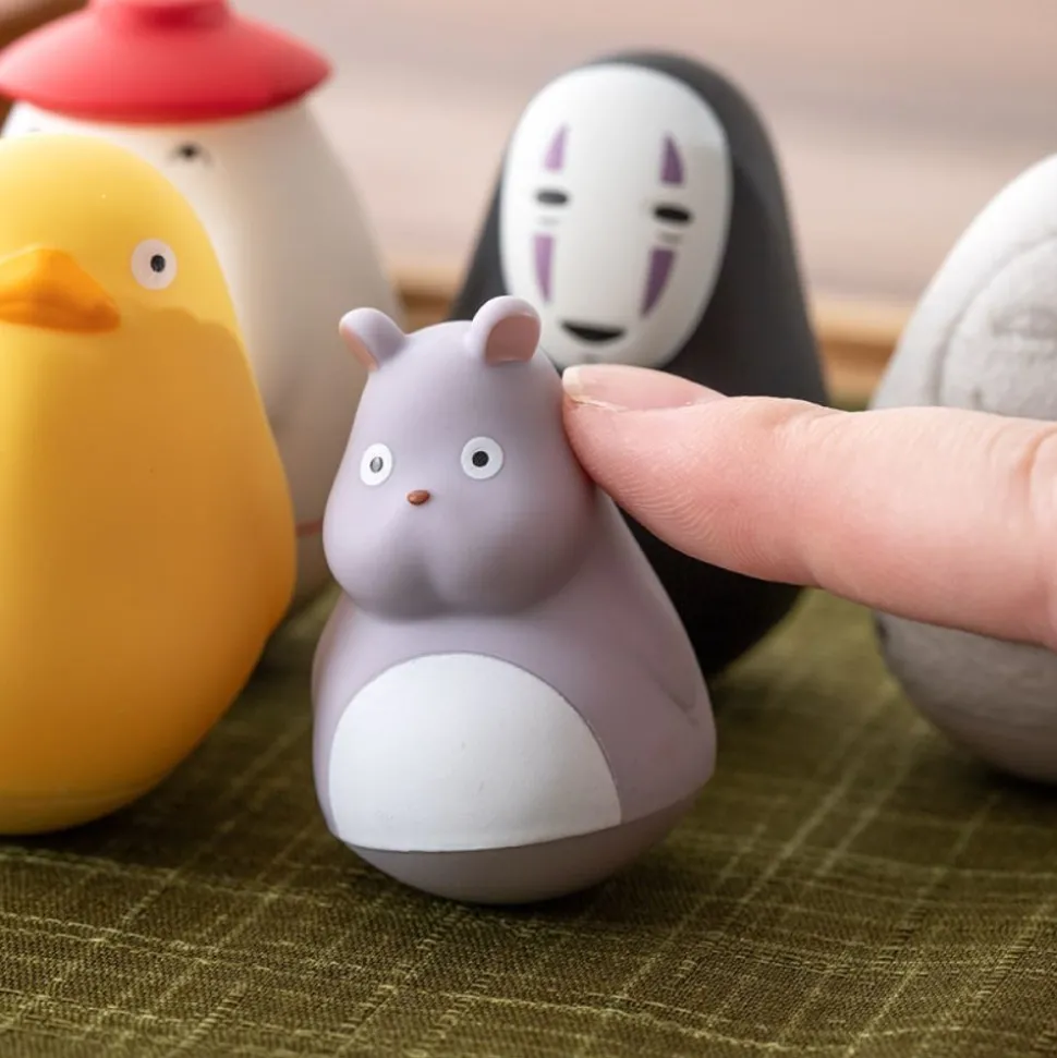 Pose Collection Assort. Of 6 Roly-Poly Figurines - Spirited Away