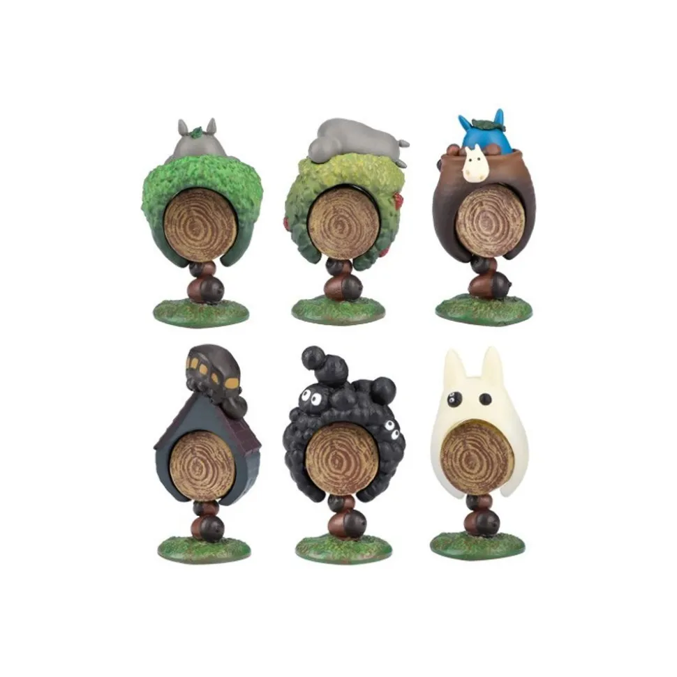 Pose Collection Totoro Assortment Of 6 Rings - My Neighbor Totoro
