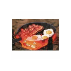 Postcard Calcifer Bacon & Egg - Howl'S Moving Castle