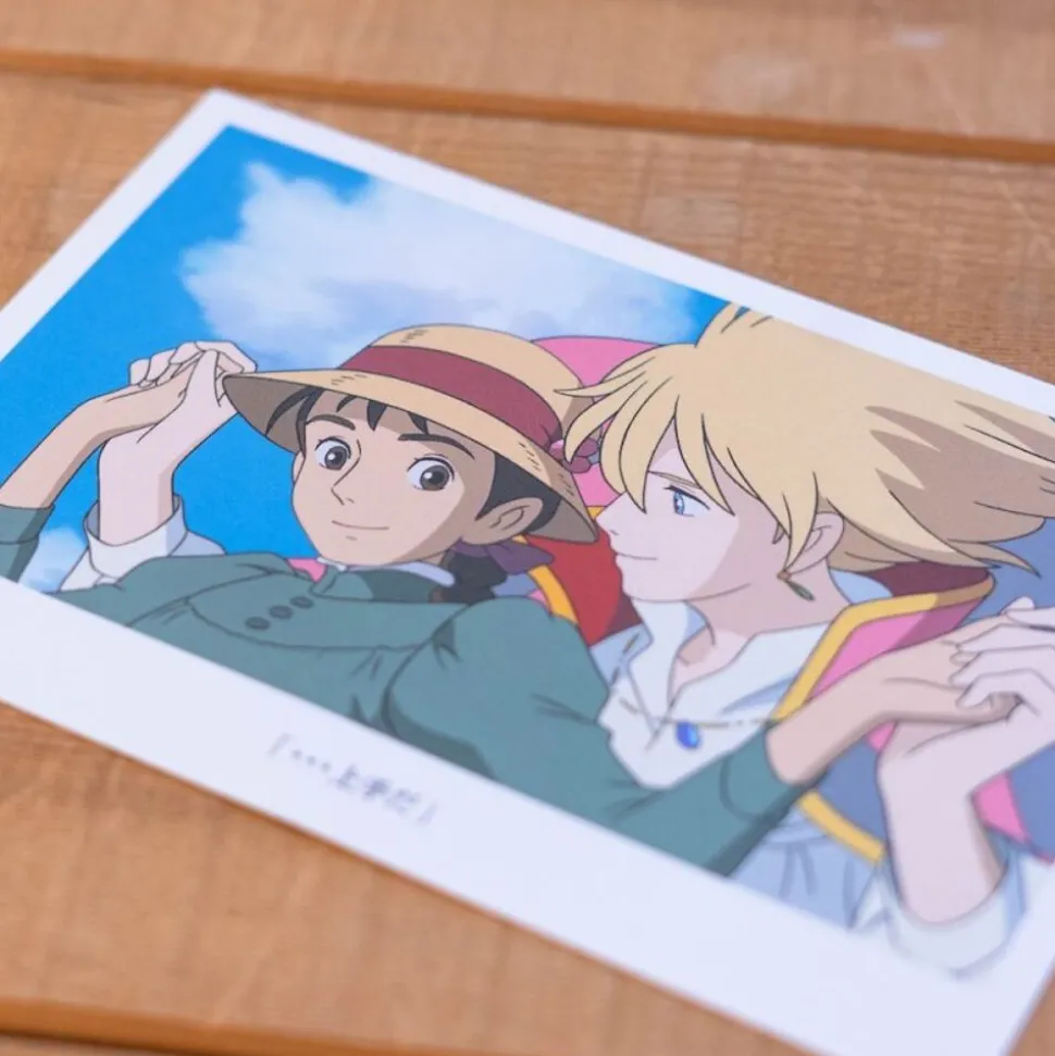 Postcard Howl & Sophie - Howl'S Moving Castle