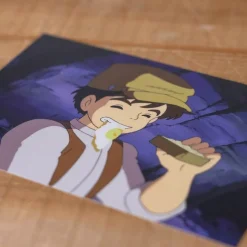 Postcard Pazu Snack - Castle In The Sky