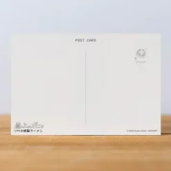 Postcard Ponyo & Sosuke Ramen - Ponyo On The Cliff