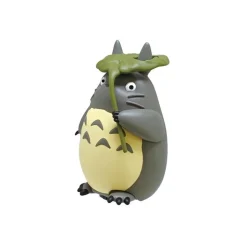 Pull Back Collection Totoro With A Leaf Umbrella - My Neighbour Totor