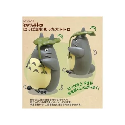 Pull Back Collection Totoro With A Leaf Umbrella - My Neighbour Totor