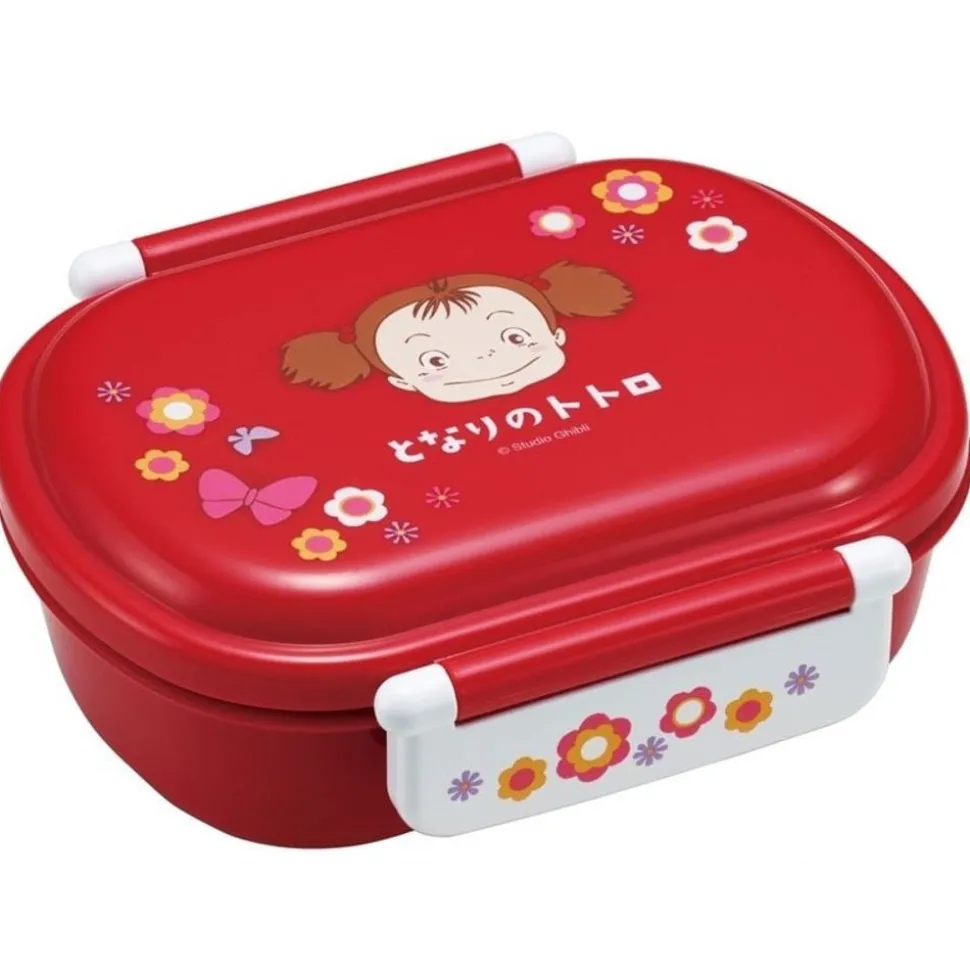 Red Lunch Box 2 Locks Mei - My Neighbor Totoro