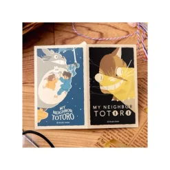 Retro Stickers Catbus & Flying Totoro - My Neighbor Totoro