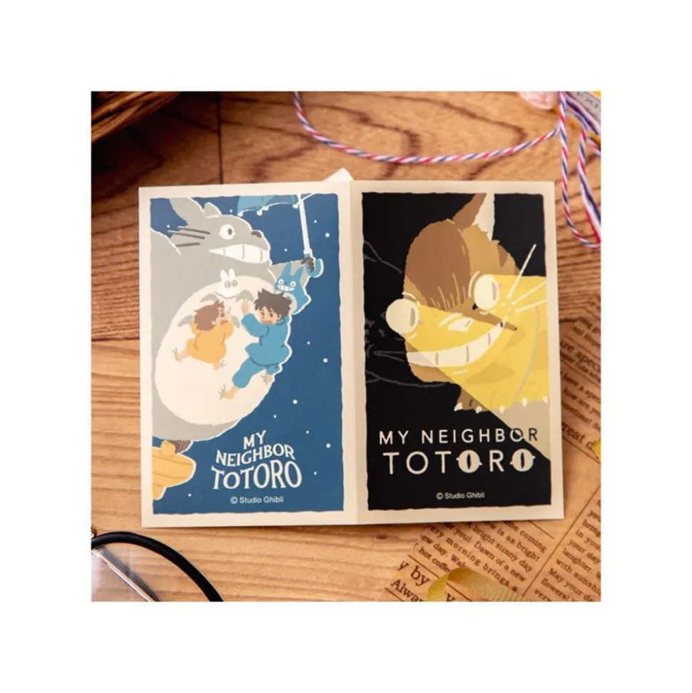 Retro Stickers Catbus & Flying Totoro - My Neighbor Totoro