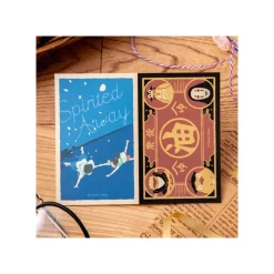 Retro Stickers Chihiro And Haku & Aburaya - Spirited Away