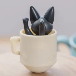 Round Bottomed Figurine Kiki With Her Mug - Kiki'S Delivery Service