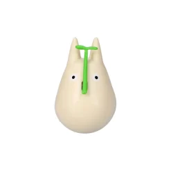 Round Bottomed Figurine Small Totoro With Leaf - My Neighbor Totoro