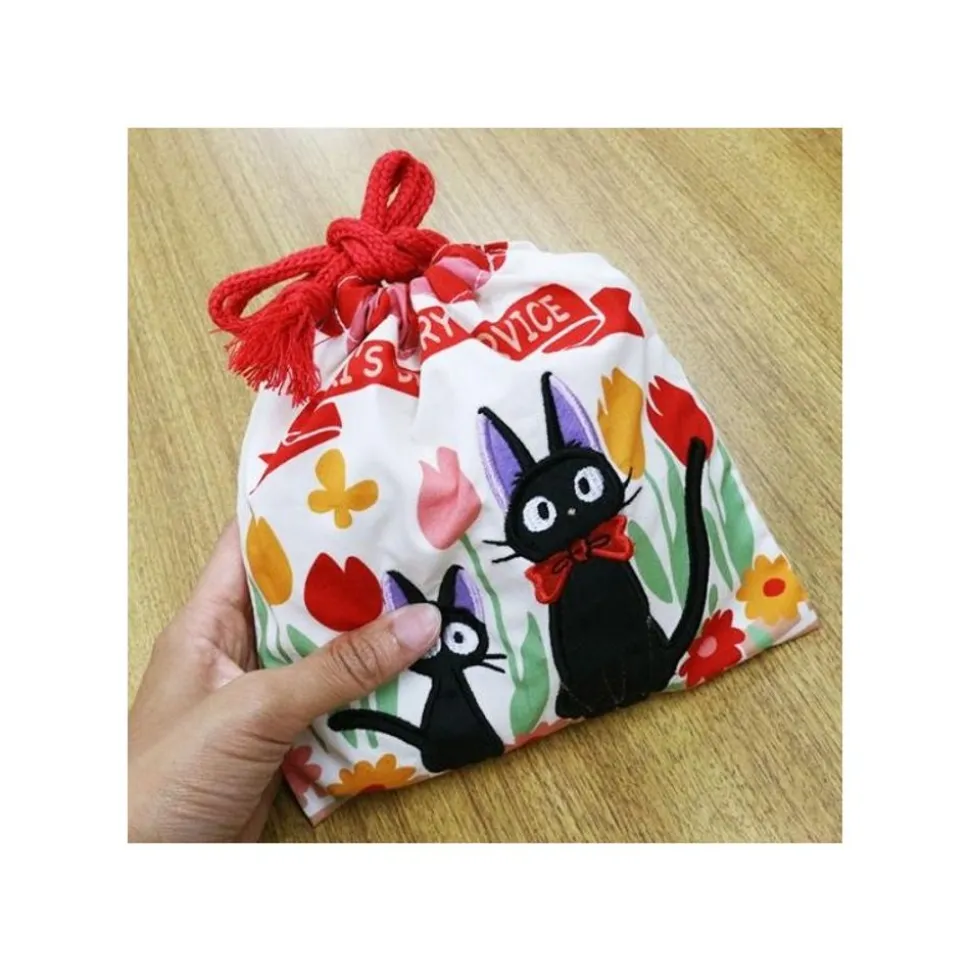 Satchel With Lanyard Jiji & Kitten 20 X 19 Cm - Kiki'S Delivery Servi