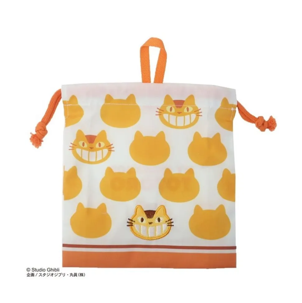 Satchel With Lanyard Silhouette Catbus 20 X 19 Cm - My Neighbor Toto