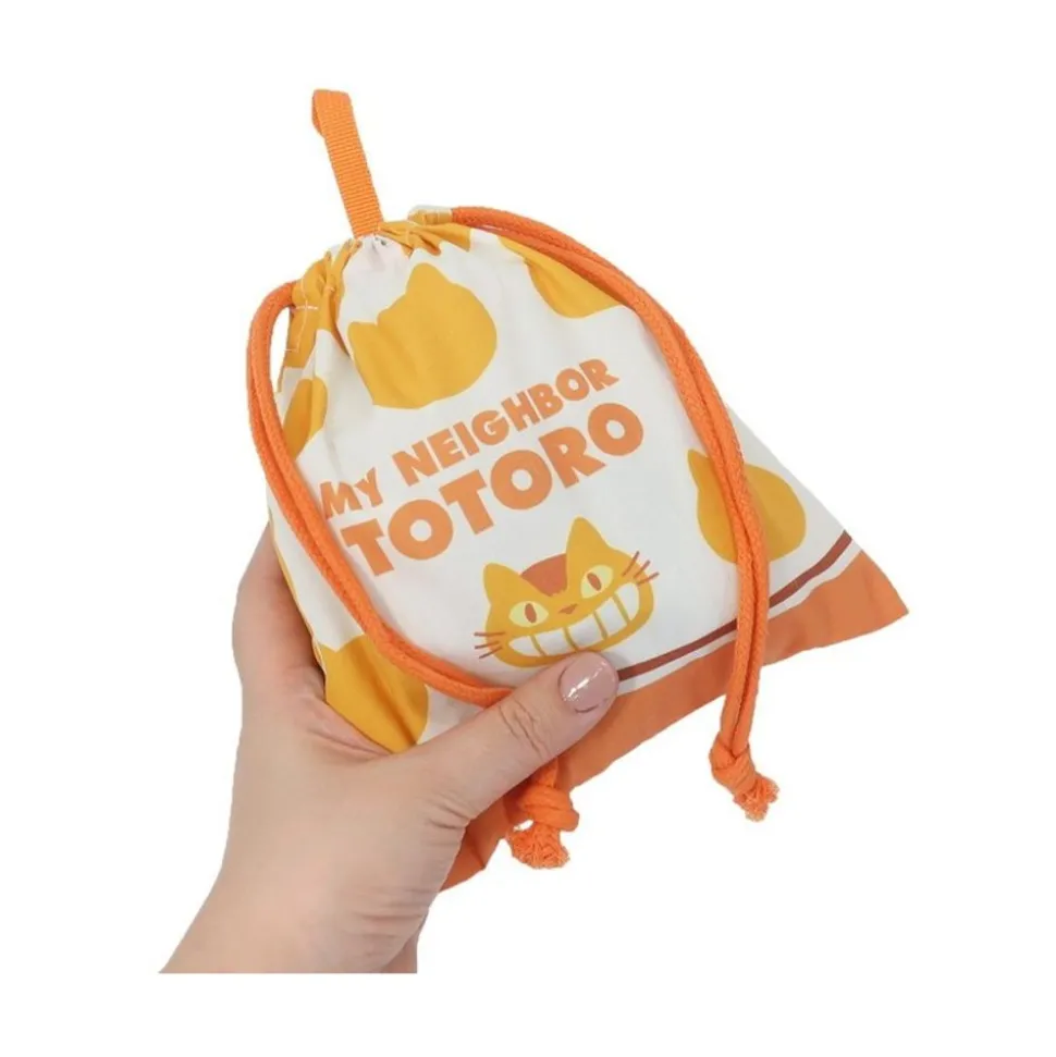 Satchel With Lanyard Silhouette Catbus 20 X 19 Cm - My Neighbor Toto