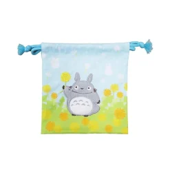 Satchel With Lanyard Totoro Flowers 20 X 19 Cm - My Neighbor Totoro