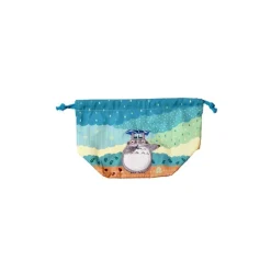 Satchel With Ring Totoro Under The Rain 17 X 26 Cm - My Neighbor Toto
