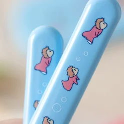 Set Chopsticks Spoon Fork Ponyo In The Ocean - Ponyo On The Cliff