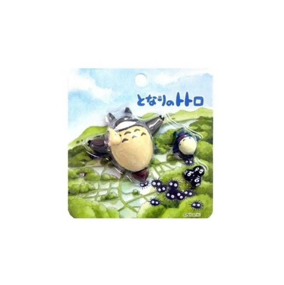 Set Magnet Totoro Ride On Wind - My Neighbor Totoro