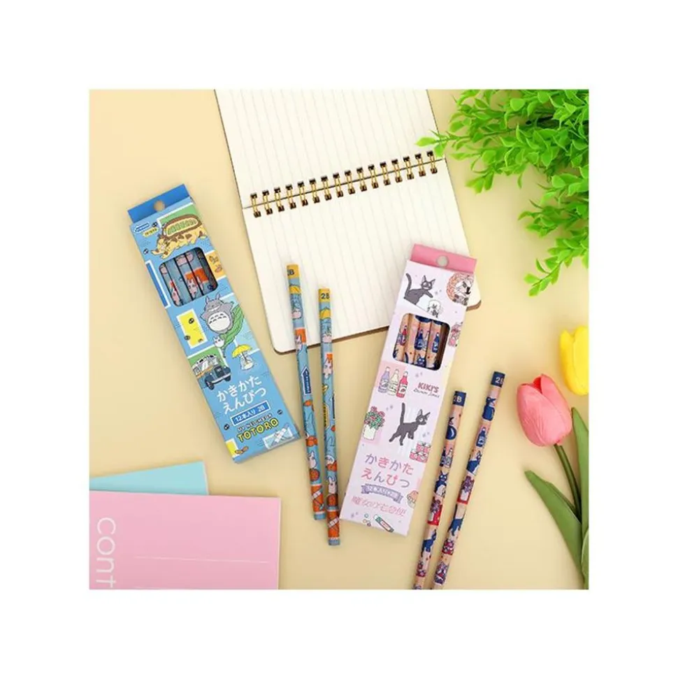 Set Of 12 2B Pencils Jiji & Kiki Shopping - Kiki'S Delivery Service