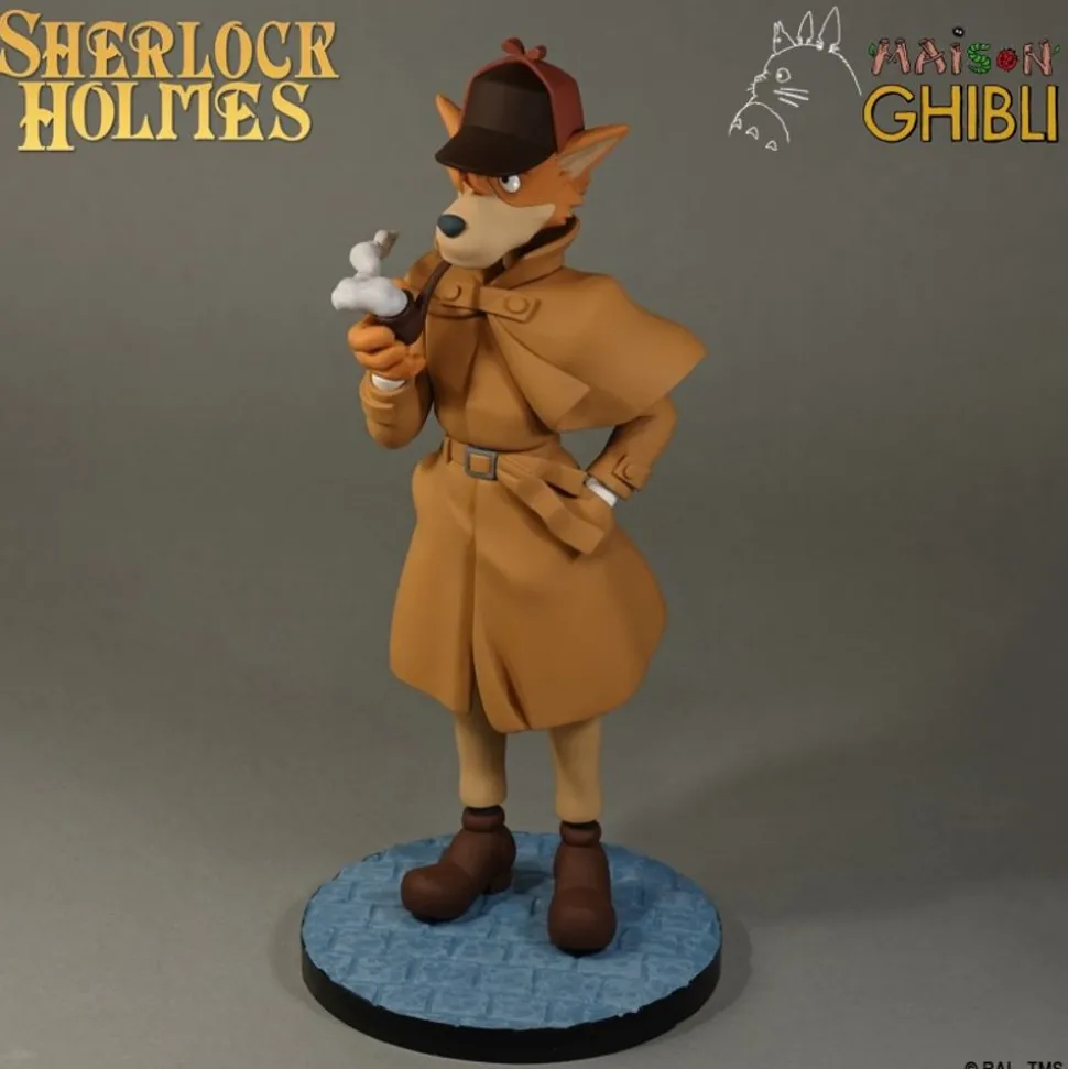 Sherlock Holmes Statue - Semic Animation Collection