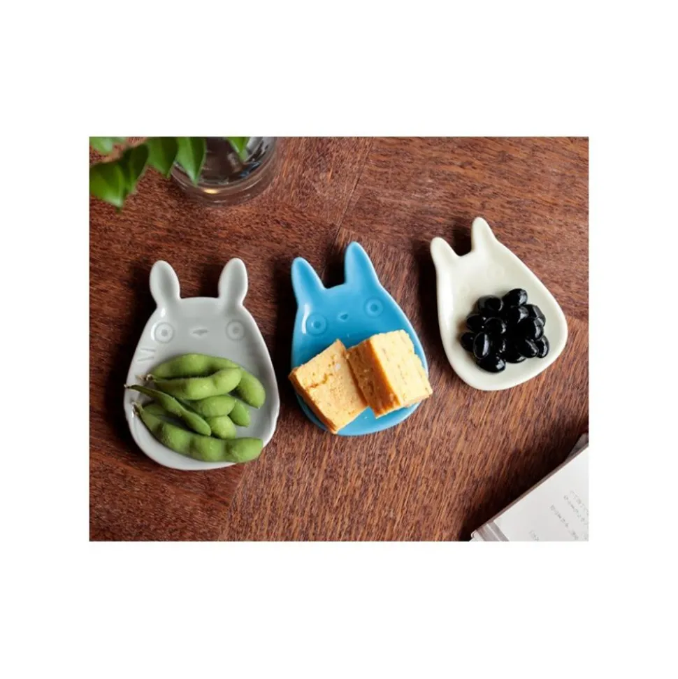 Small Dessert Plate Middle Totoro Shape - My Neighbor Totoro