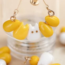 Small Totoro & Corn Clipped Earrings - My Neighbor Totoro