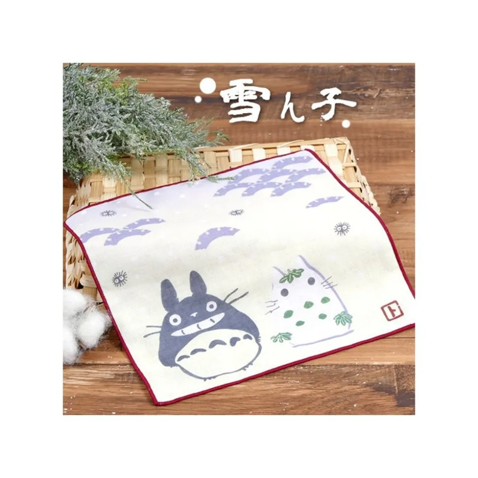 Snowman Handkerchief - My Neighbor Totoro