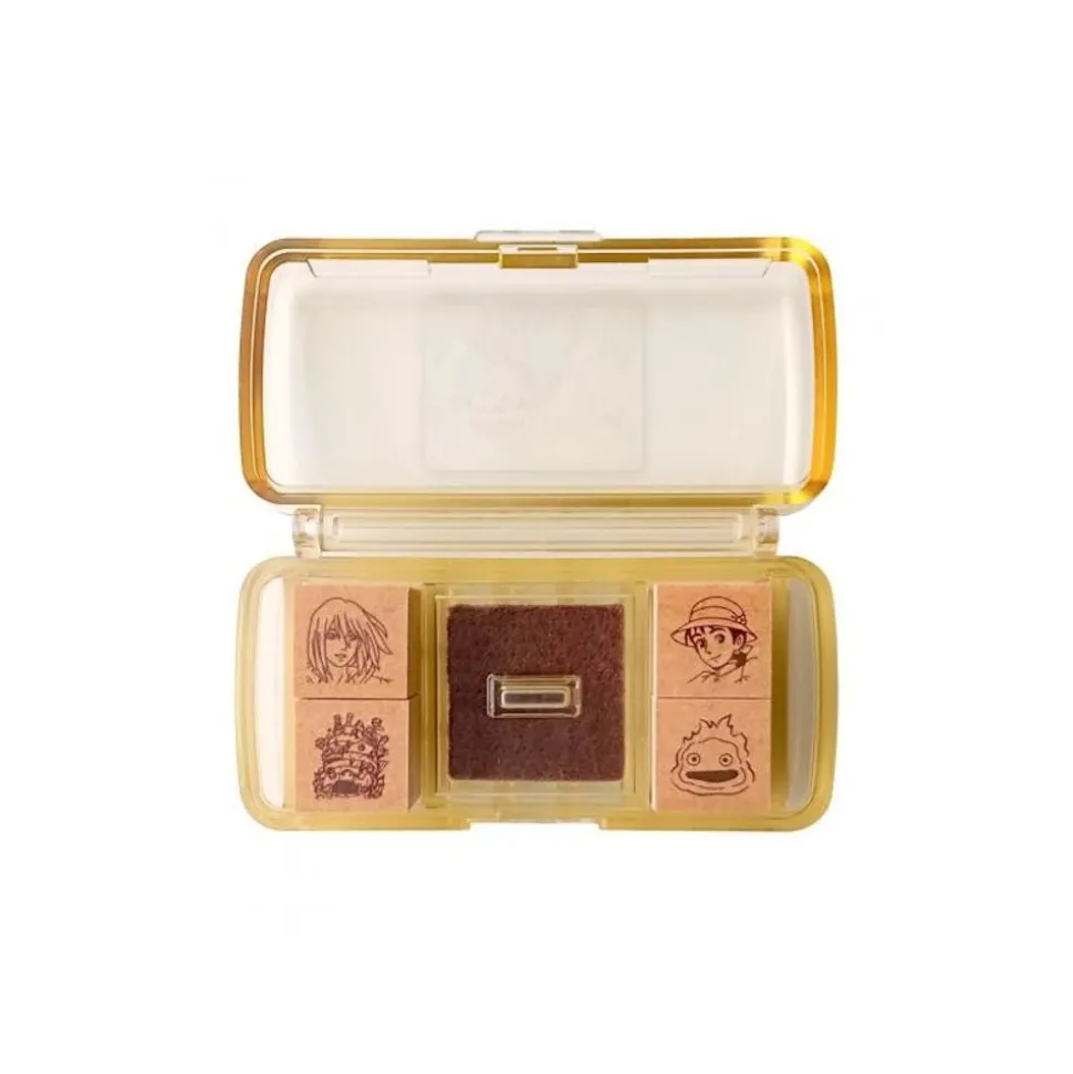 Sophie & Hauru Mini Stamp Set Red - Howl'S Moving Castle