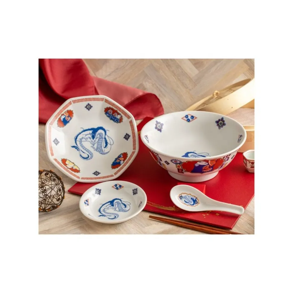 Soup Plate Haku Dragon M - Spirited Away