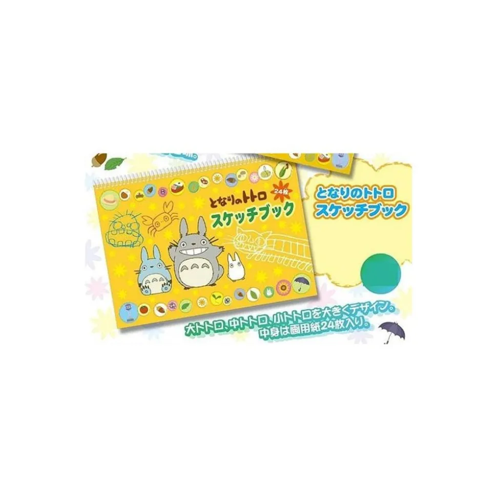 Spiral Note Book Totoro Yellow