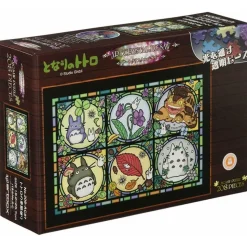 Stained Glass Puzzle 208P All Seasons - My Neighbor Totoro