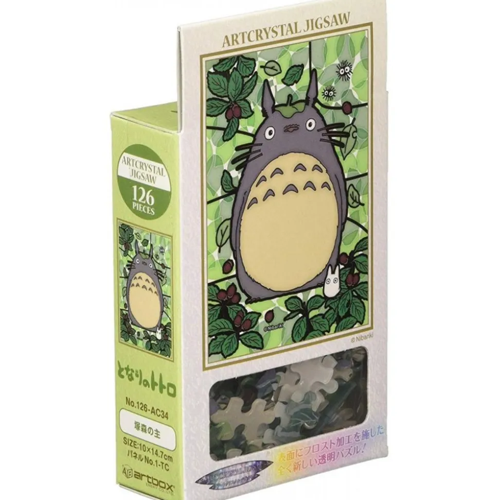 Stained Glass Puzzle 126P Big Totoro - My Neighbor Totoro