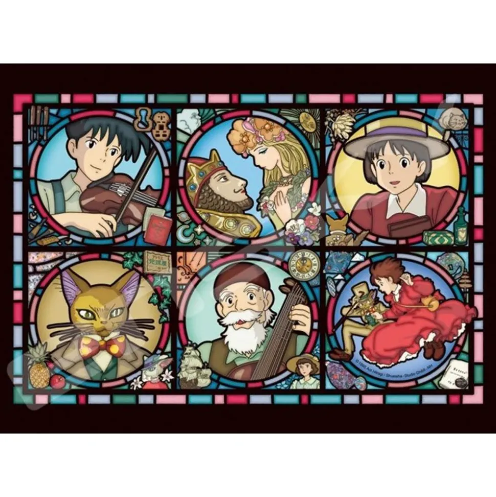 Stained Glass Puzzle 208P Characters Gallery - Whisper Of The Heart