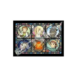 Stained Glass Puzzle 208P Characters Gallery - Howl'S Moving Castle