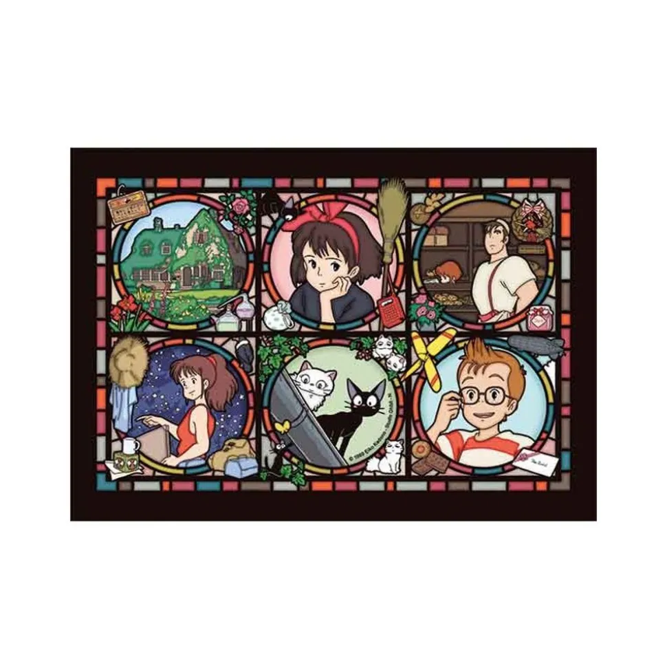 Stained Glass Puzzle 208P Characters Gallery - Kiki'S Delivery Servic