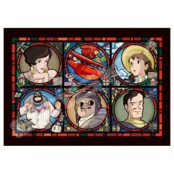Stained Glass Puzzle 208P Characters Gallery - Porco Rosso