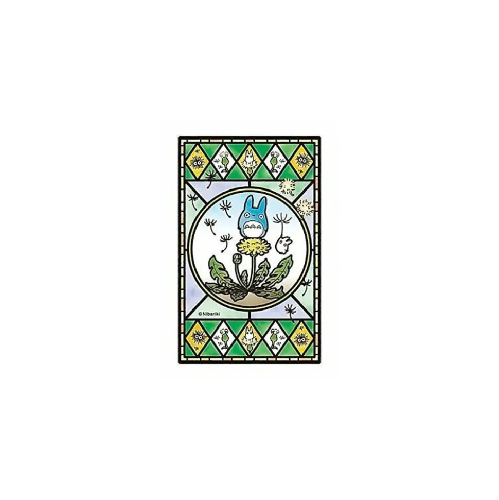 Stained Glass Puzzle 126P Dandelion Is Blooming - My Neighbor Totoro