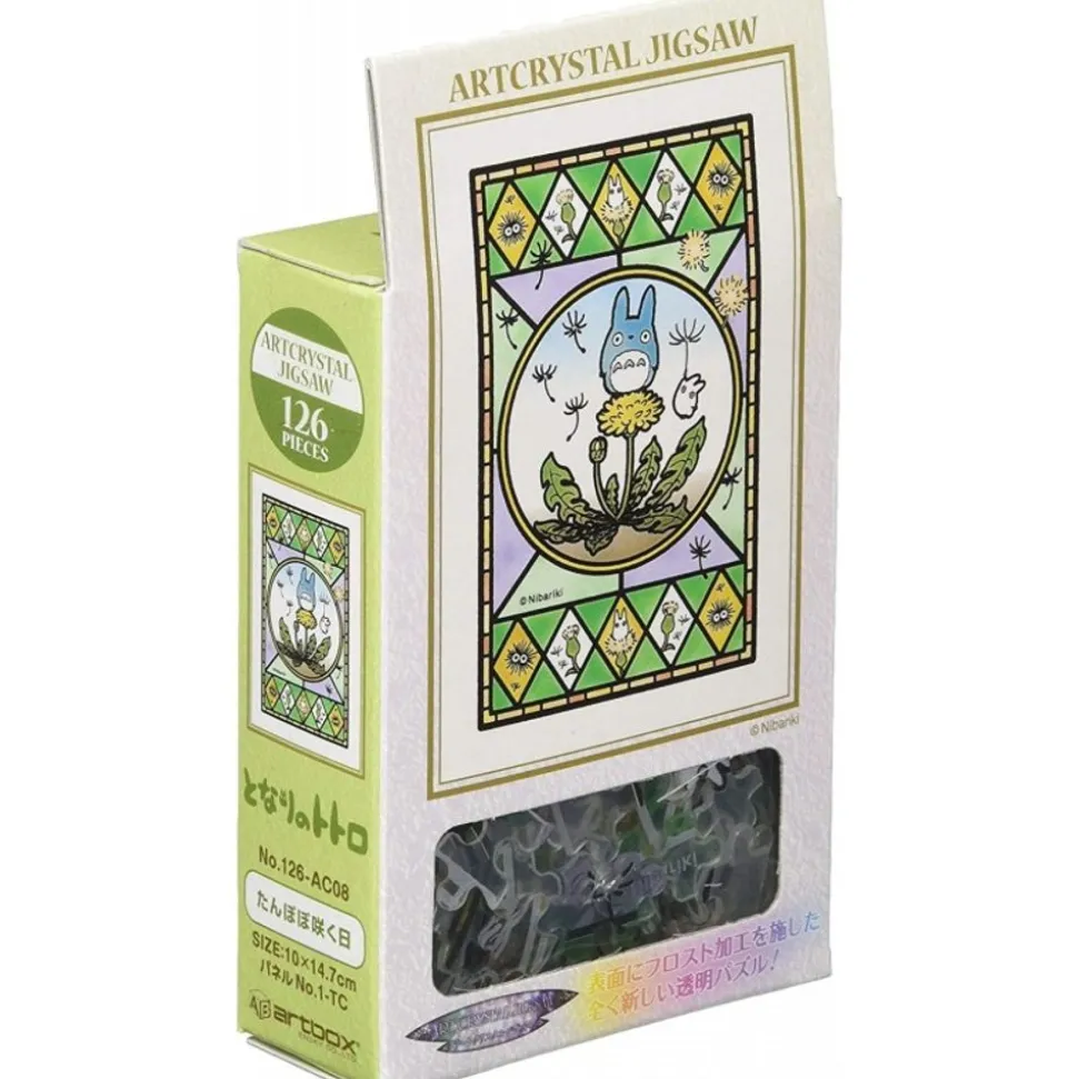 Stained Glass Puzzle 126P Dandelion Is Blooming - My Neighbor Totoro
