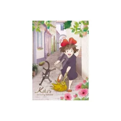 Stained Glass Puzzle 208P Jiji Let'S Go - Kiki'S Delivery Service