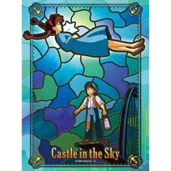 Stained Glass Puzzle 208P Marvelous Blaze - Castle In The Sky
