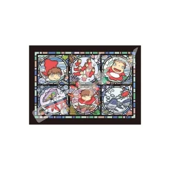 Stained Glass Puzzle 208P Ponyos Everywhere - Ponyo On The Cliff