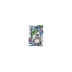 Stained Glass Puzzle 126P Totoro Umbrella - My Neighbor Totoro